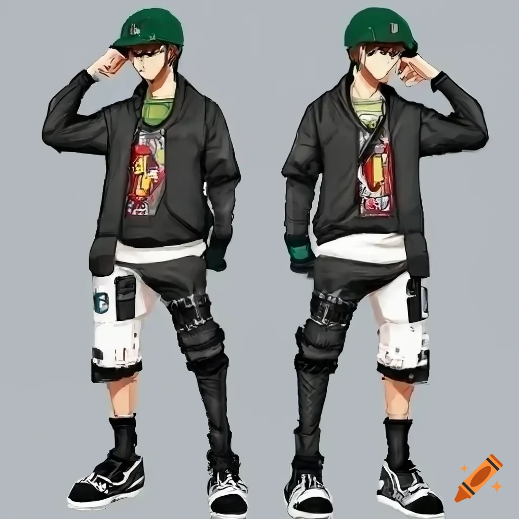 Draw a hypebeast anime character with graphic by Enefa_ | Fiverr