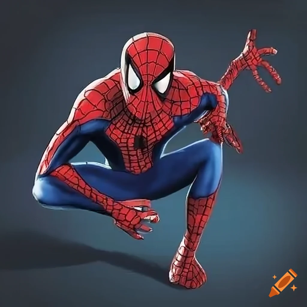 Download Best Ps4 Spider-man Landing Pose Wallpaper | Wallpapers.com