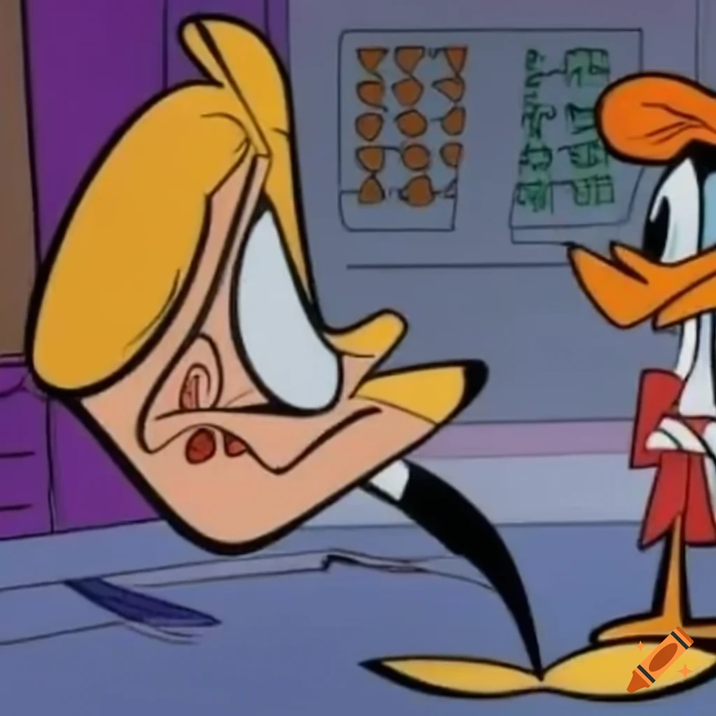 Dexter's Laboratory reference in Looney Tunes cartoon