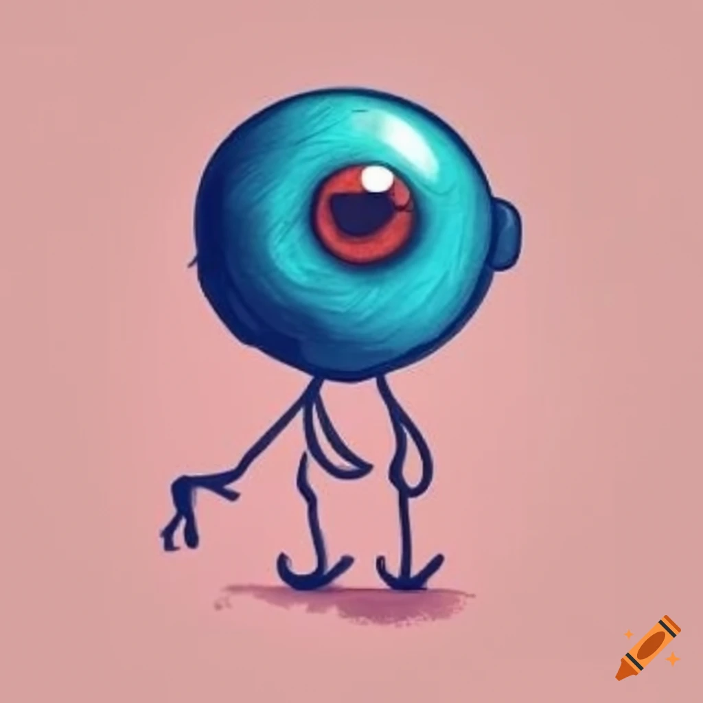 logo of a stickman with an eye for a head
