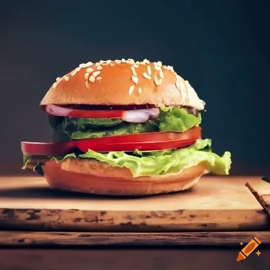 delicious sandwich and burger pastries