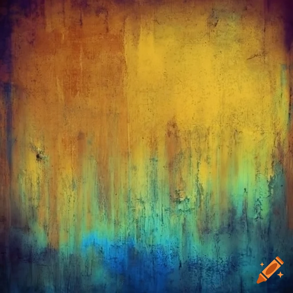 Textured background with yellow, blue, and brown tones