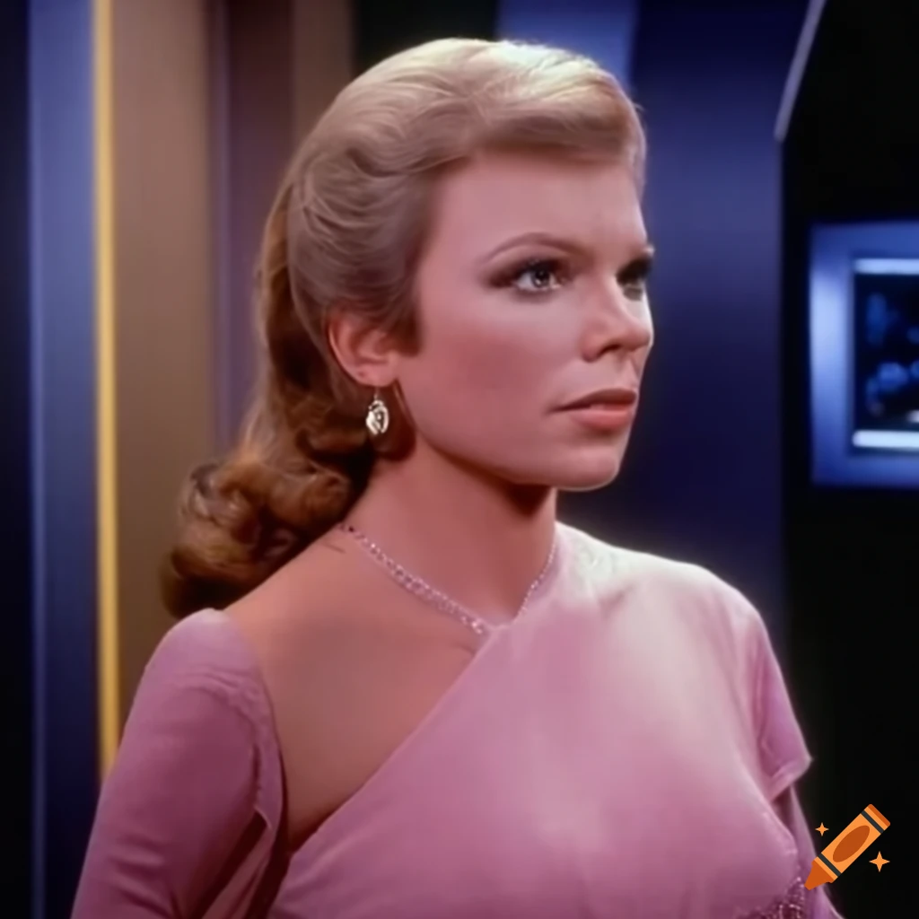 Cosplay Of Female Captain Kirk On The Enterprise