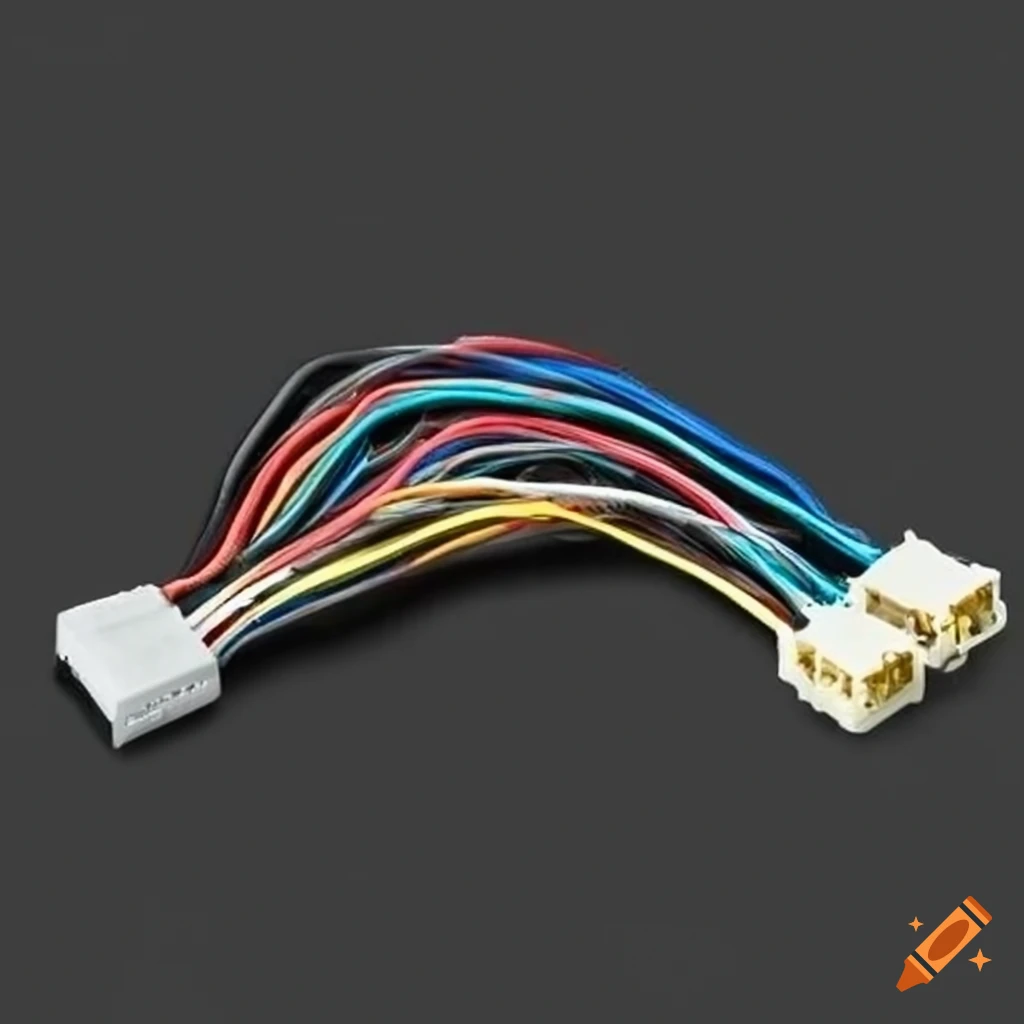 Car stereo harness on Craiyon