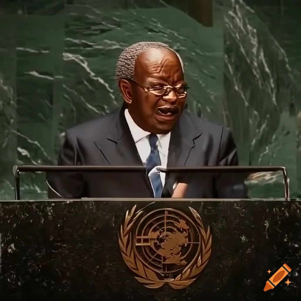 epic UN General Assembly meeting in Unreal Engine 5