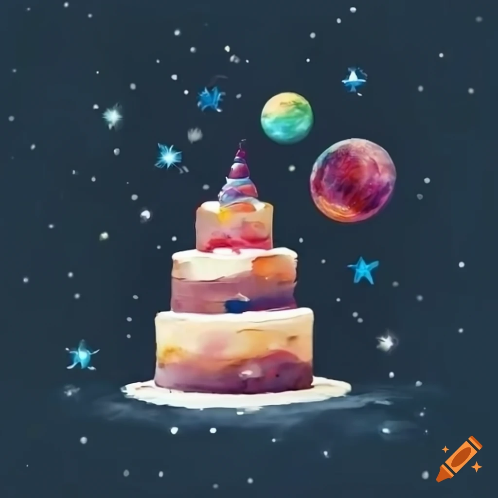 Birthday Cake Kids Space Cake Boy Stock Photo 1738318088 | Shutterstock