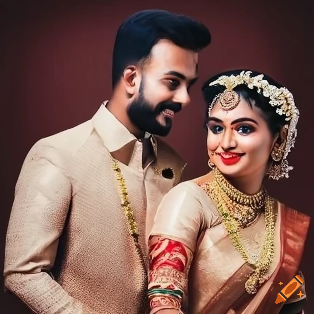 Bride Jabin in this Red Colour Bridal Kancheepuram Silk Saree from  Jayalakshmi Silks Bride: @_jabi_07 Groom: @ashie_mohd #sarees #kanch... |  Instagram