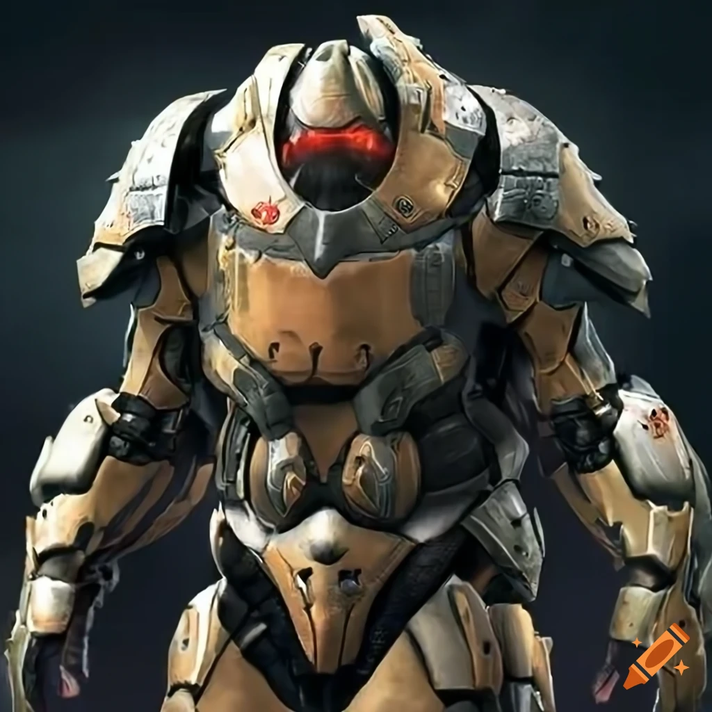 Image of a futuristic bio suit armor