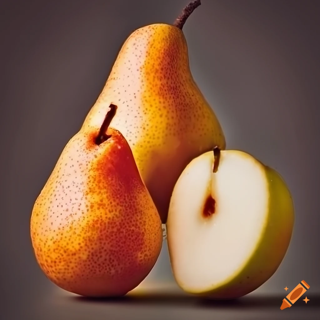 Ackee fruit with vibrant red or yelloworange skin on Craiyon