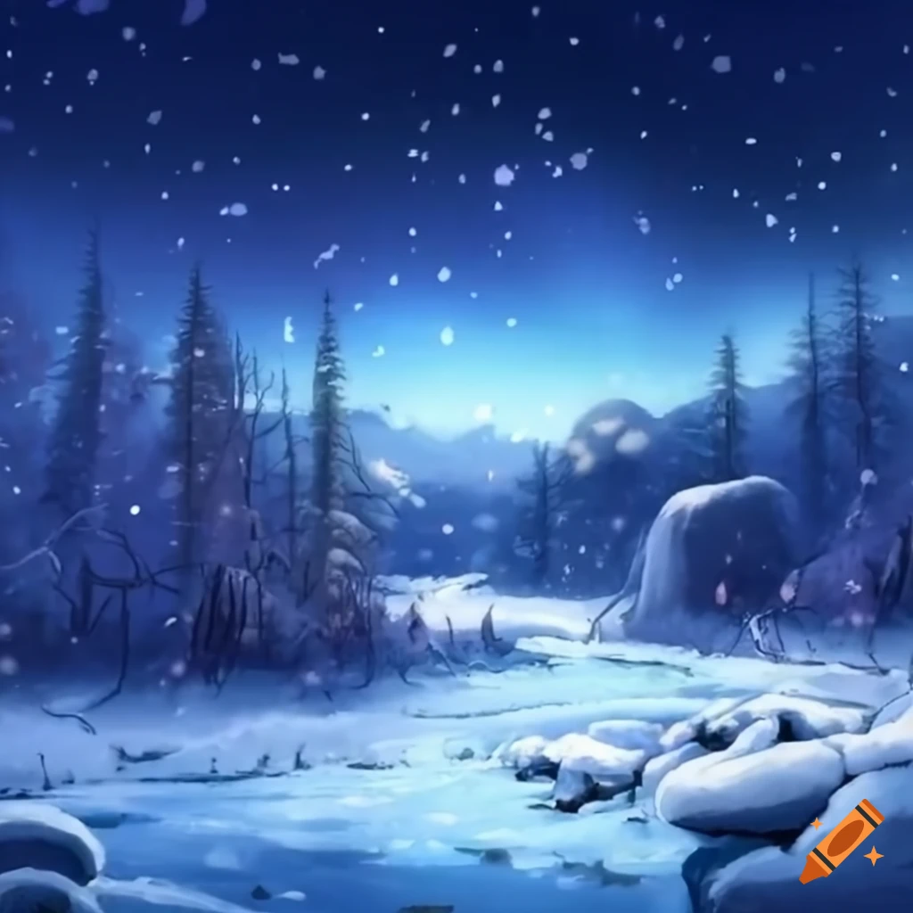winter landscape scenery