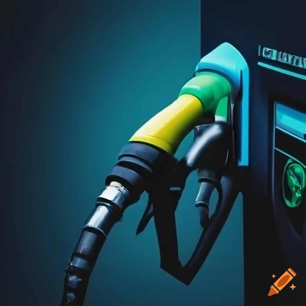 car refueling at a gas station