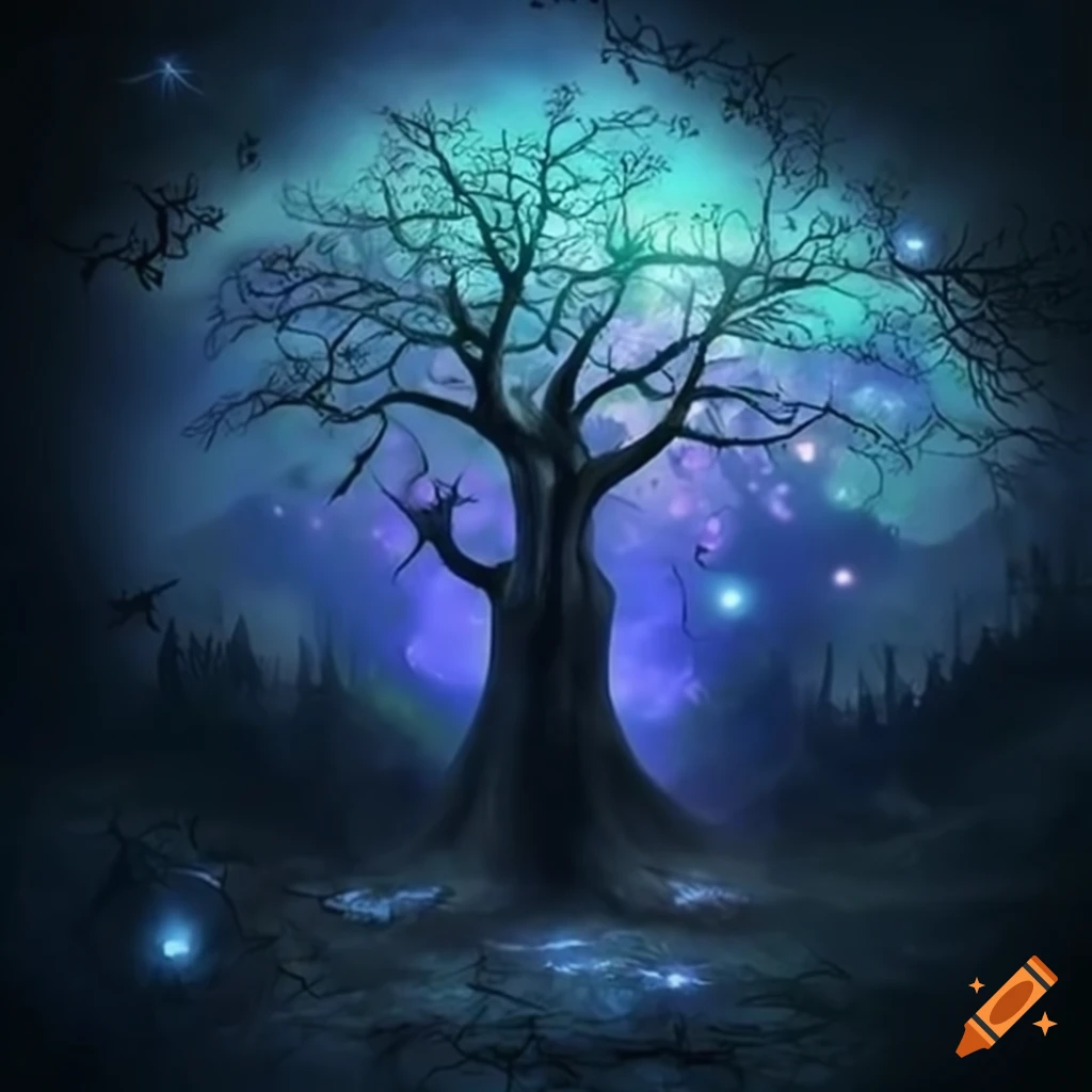 Image of a magical tree like being