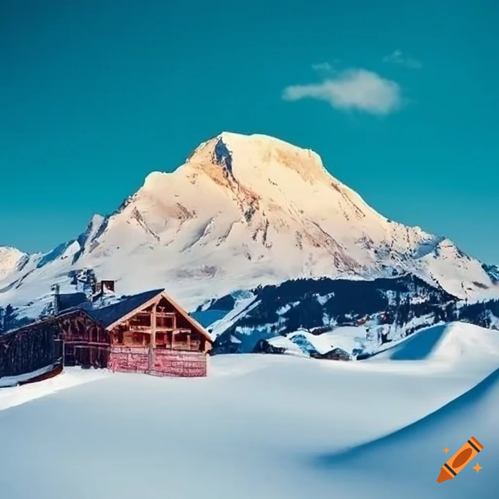 vintage ski station ticket from Asturias