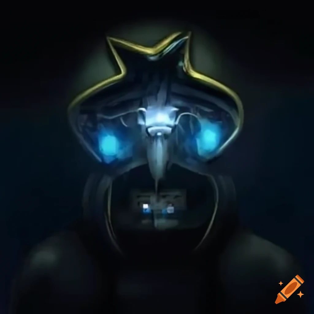 Minecraft character wearing a bandana in a dark and cold environment