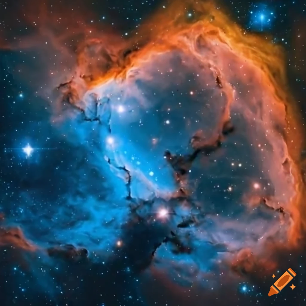 stars forming in the carina nebula