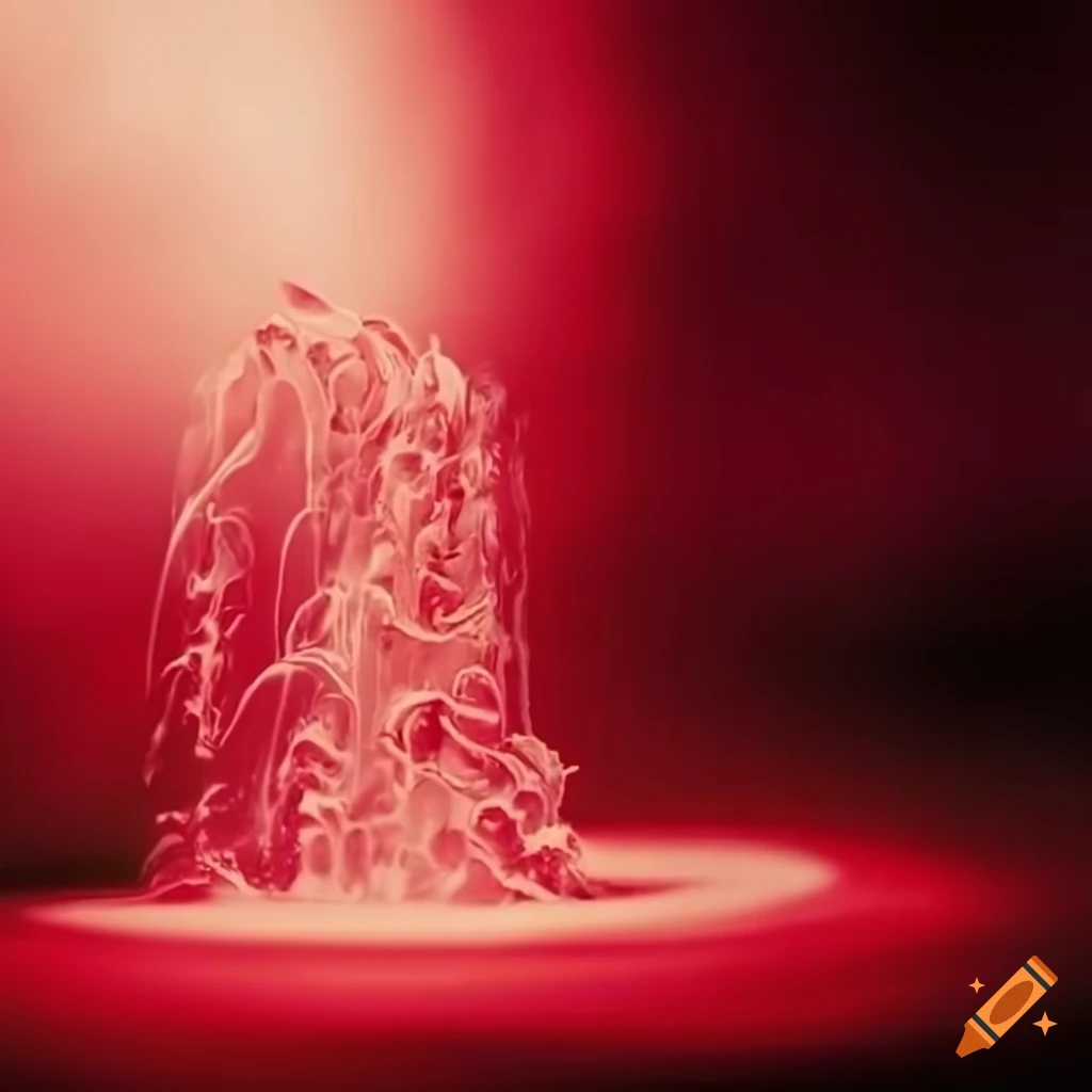 fountain nightmare with red details