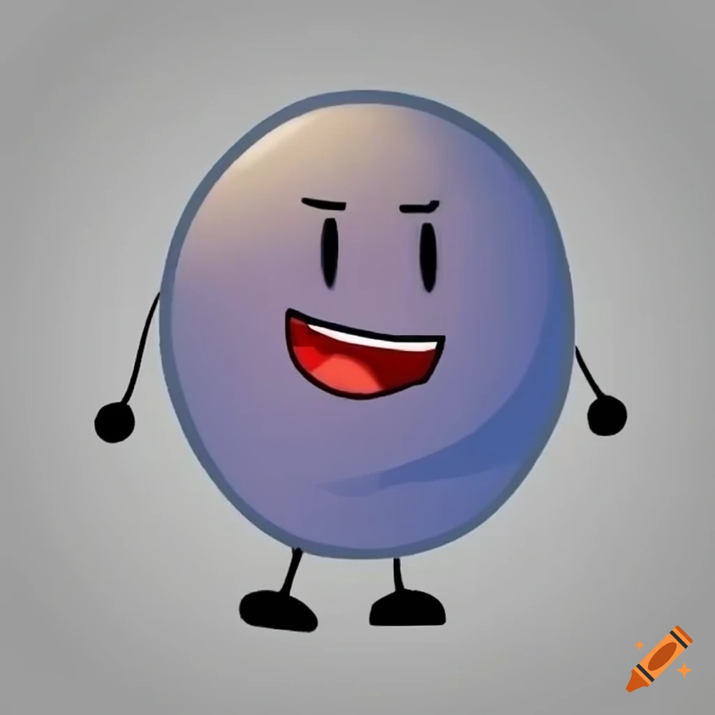 Startled bfdi character