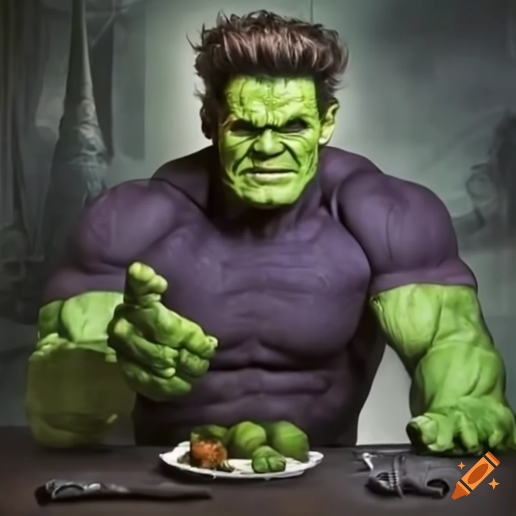 Hulk yoda as a bodybuilder on Craiyon