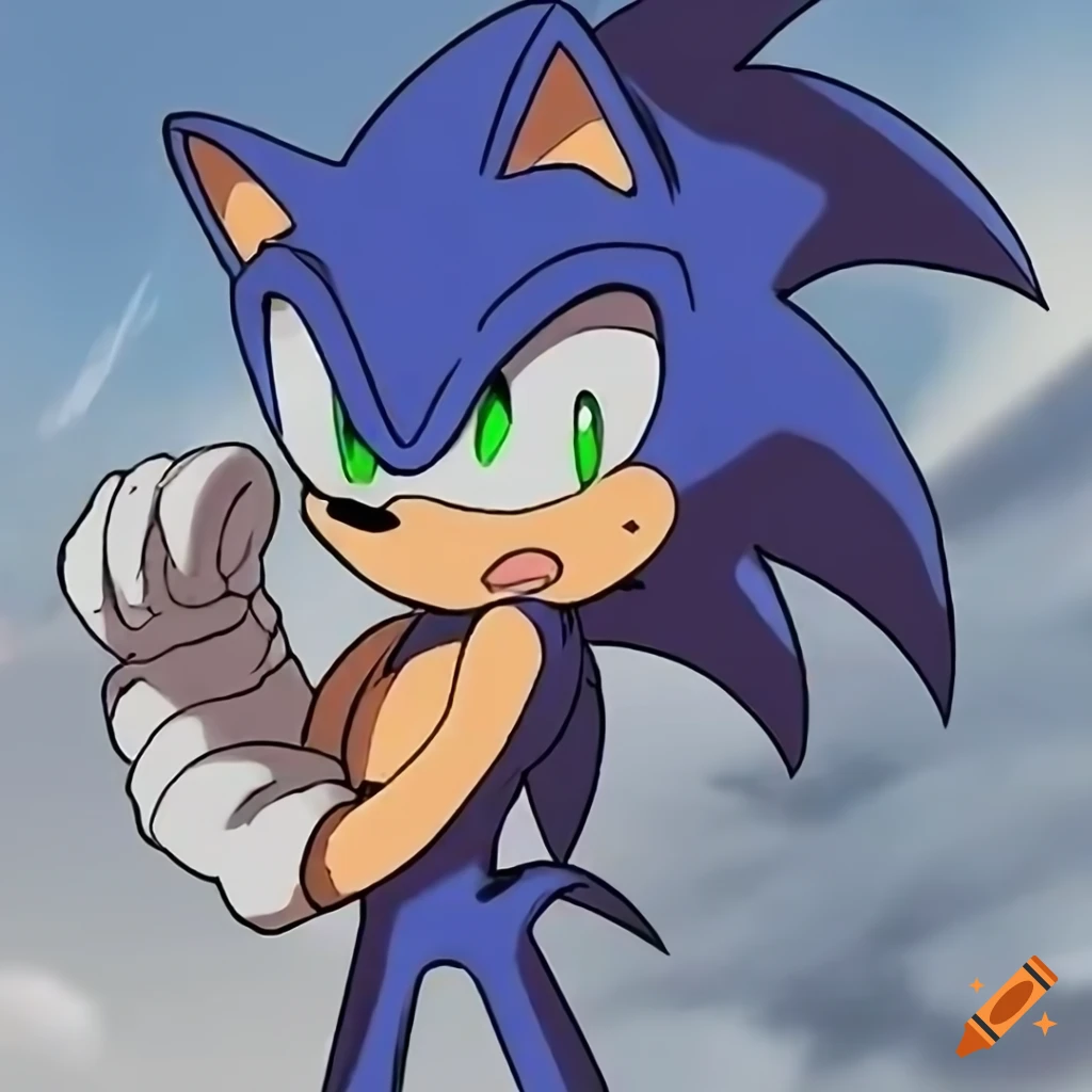 Sonic the Hedgehog Art Character Anime, sonic the hedgehog, black Hair,  sonic The Hedgehog png | PNGEgg