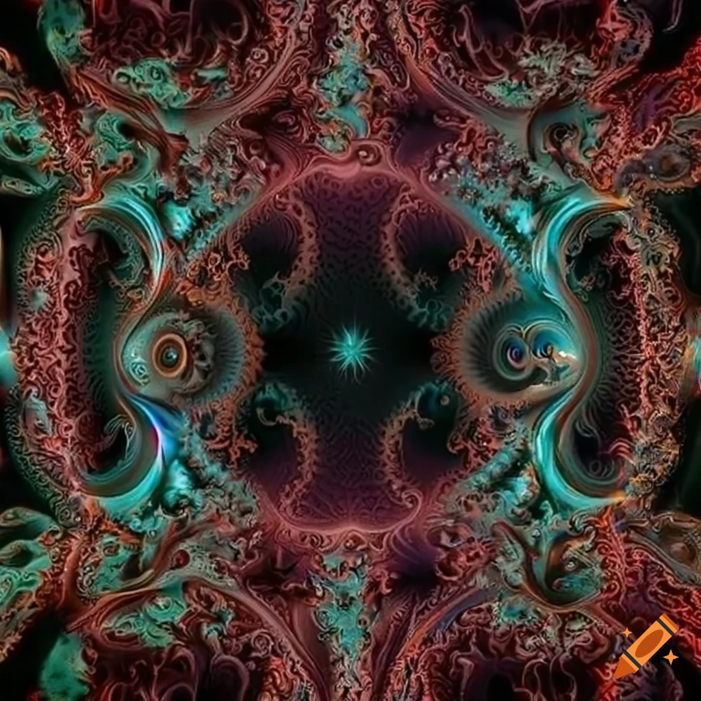 infinite fractal artwork