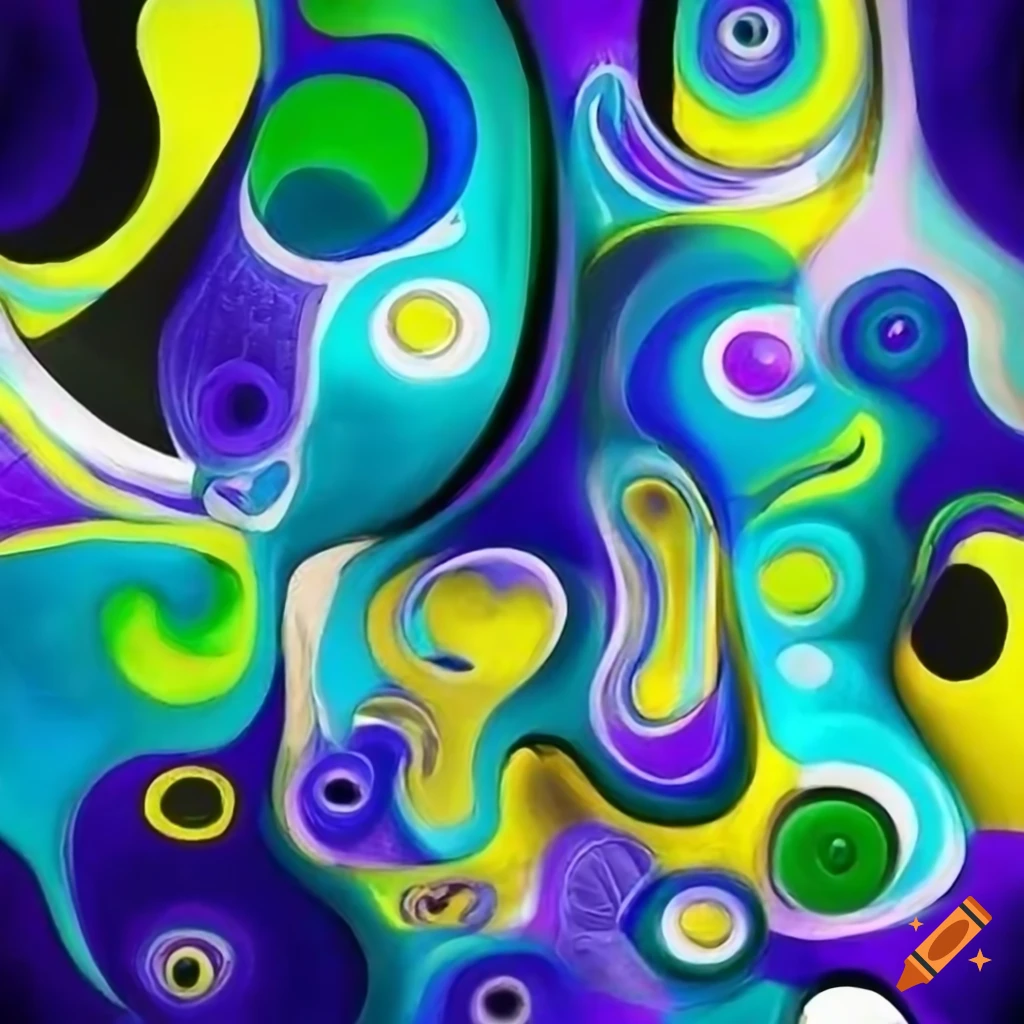 Abstract Art Addressing Mental Health And Societal Issues On Craiyon