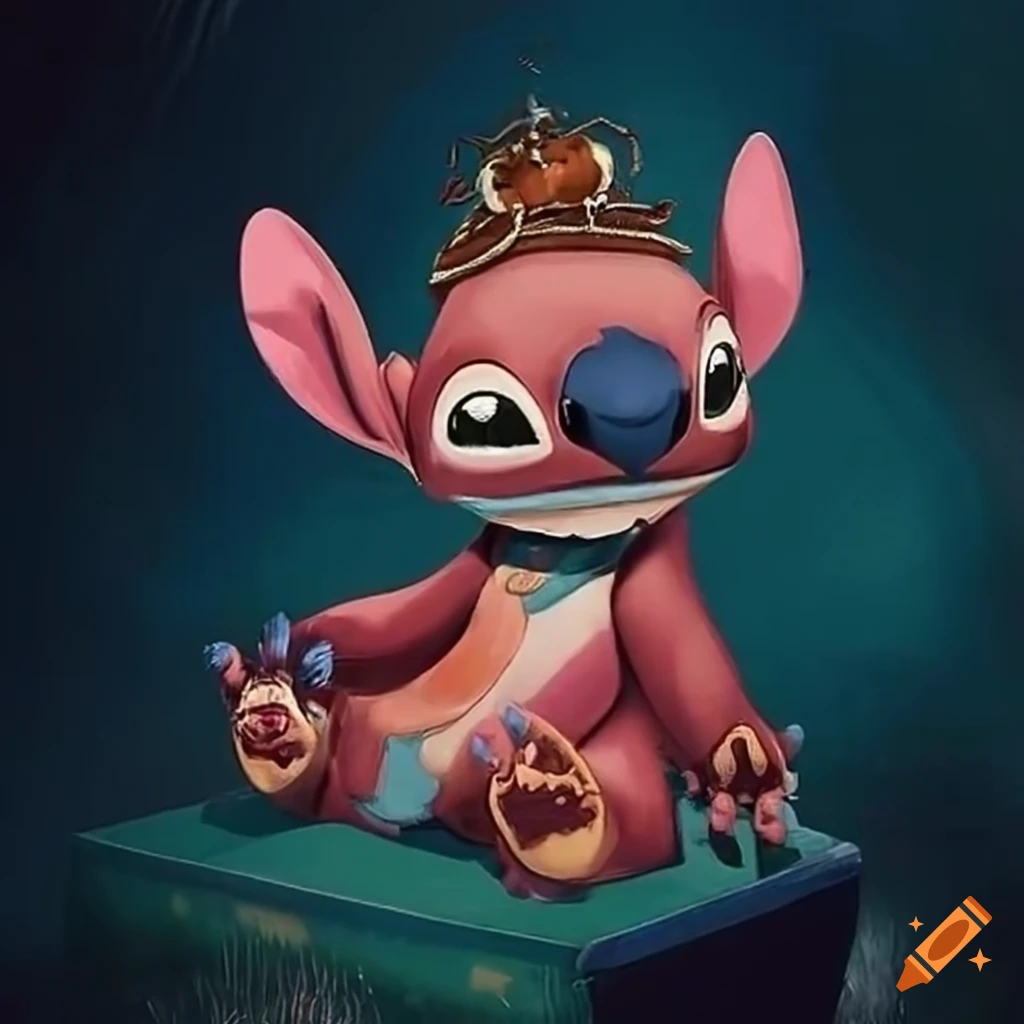 Stitch, the king of the world