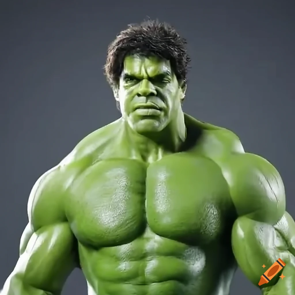 Photorealistic Depiction Of Lou Ferrigno As Hulk In Nyc