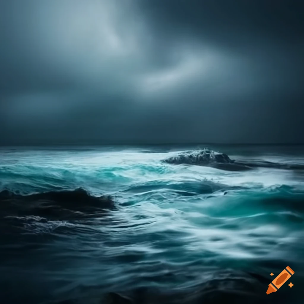 stormy sea