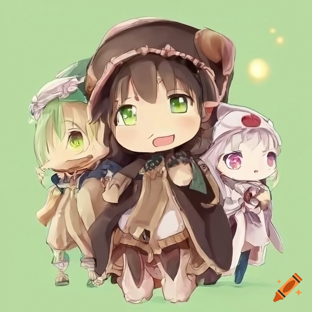Cute Nanachi chibi (Made in abyss characters ) | Poster