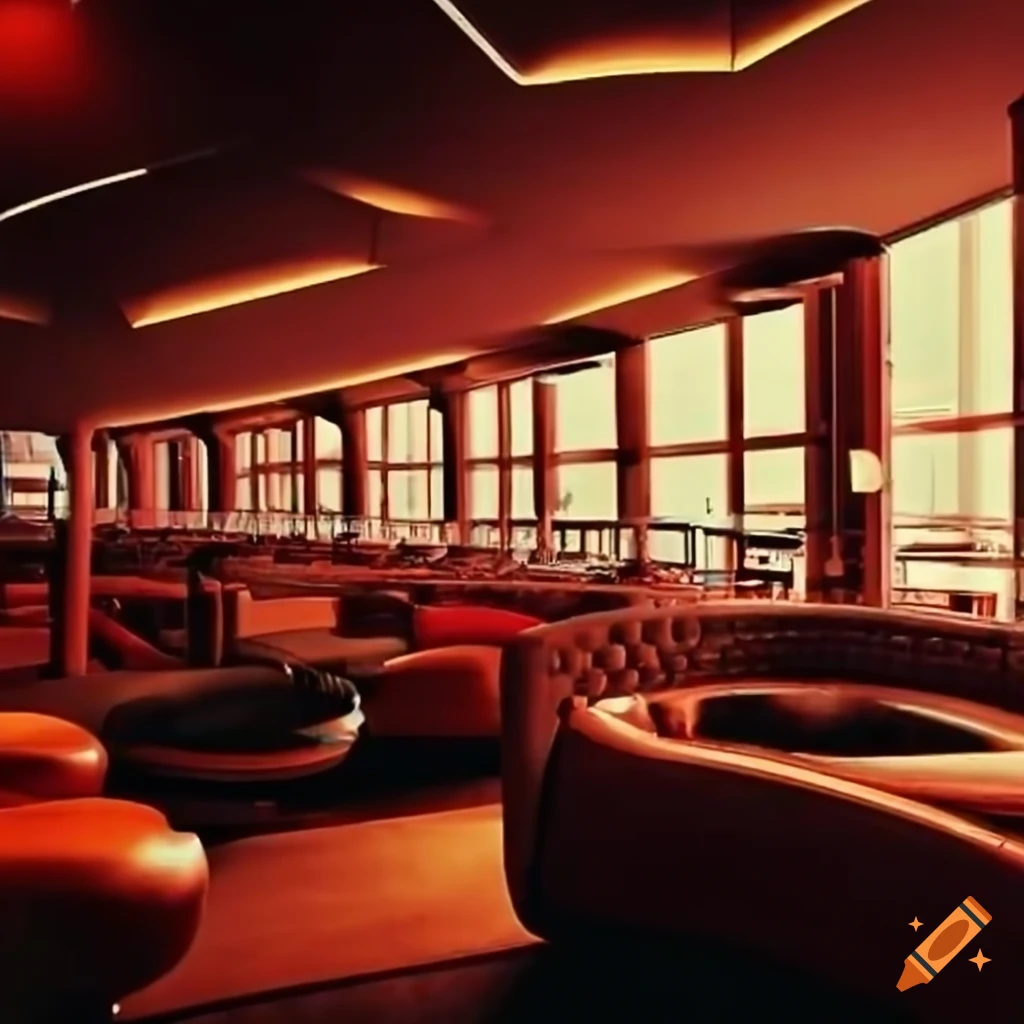 airport lounge with uncomfortable seating