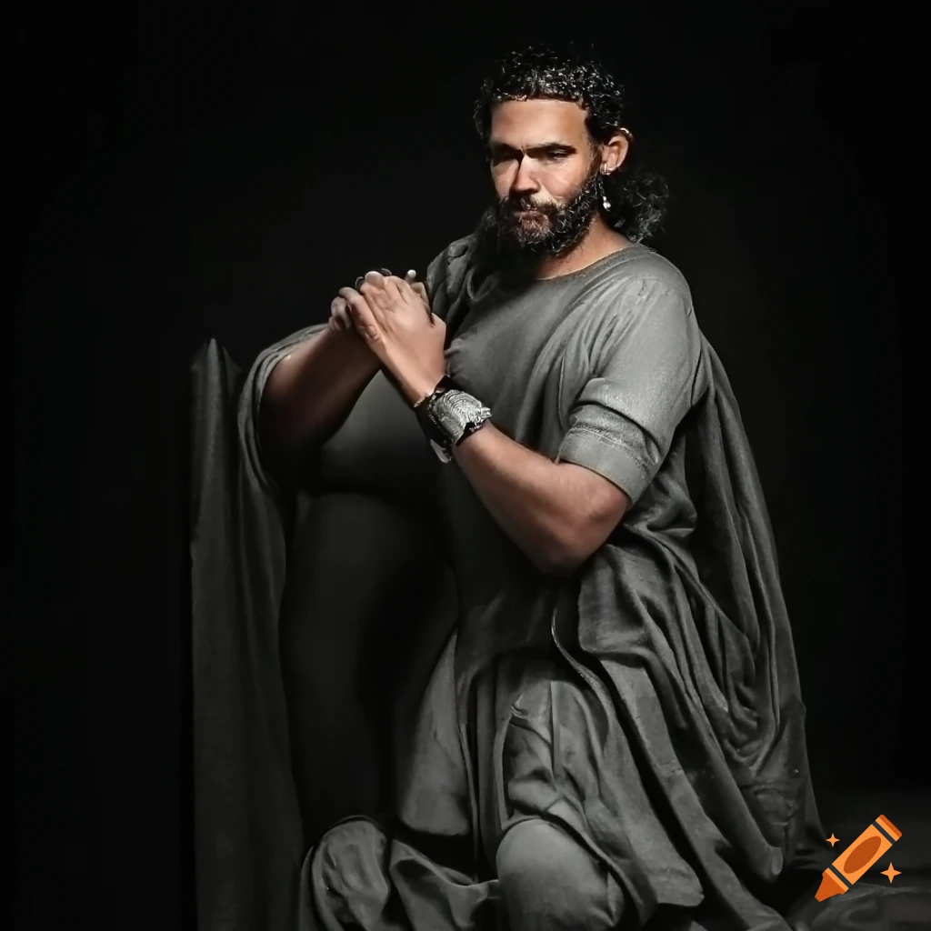 male middle eastern angel