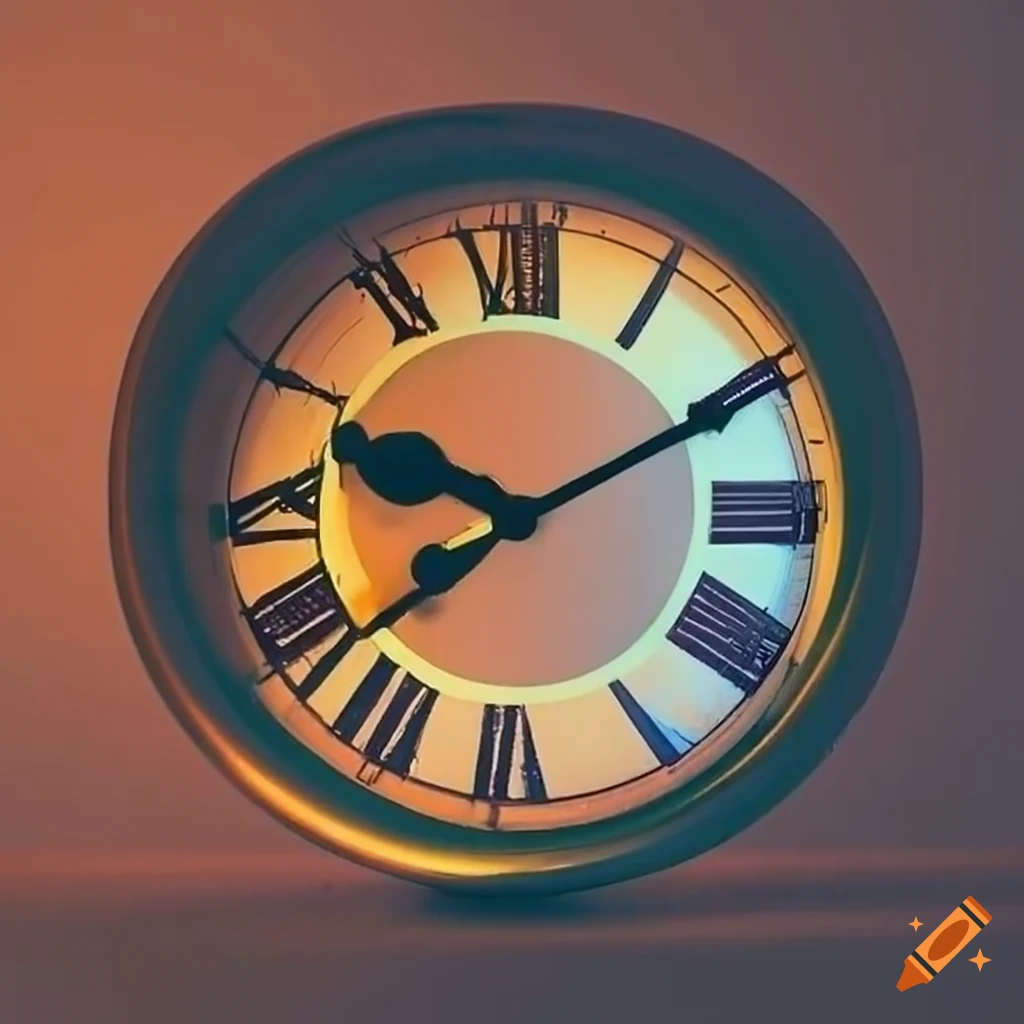 Vintage observer clock