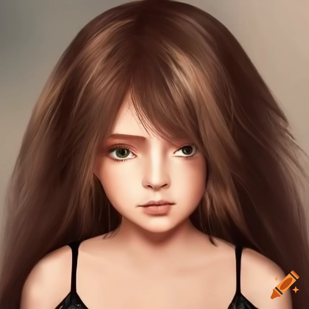 portrait-of-a-girl-with-long-hair-and-a-round-face-on-craiyon