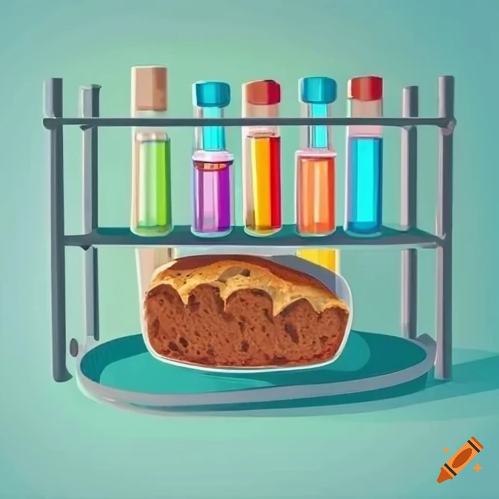 array of test tubes with various substances