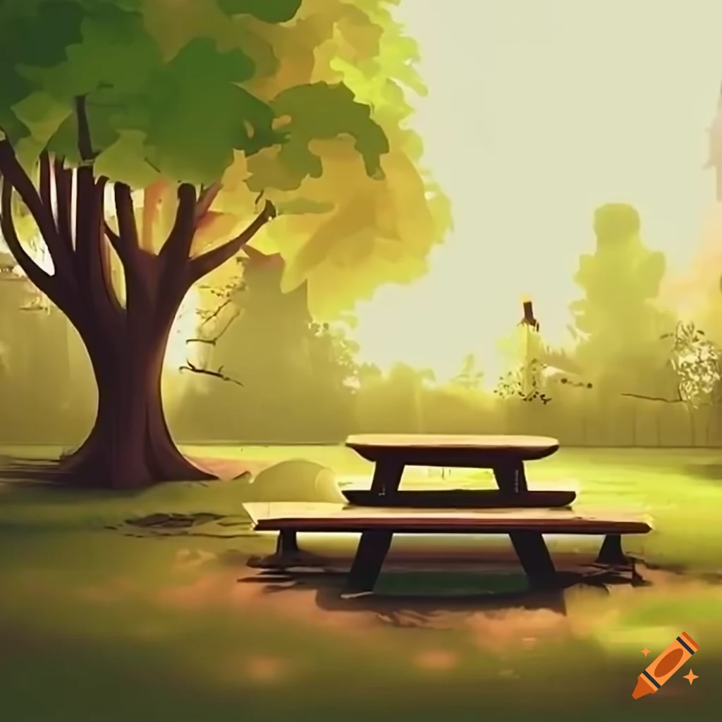 Picnic in the park on Craiyon