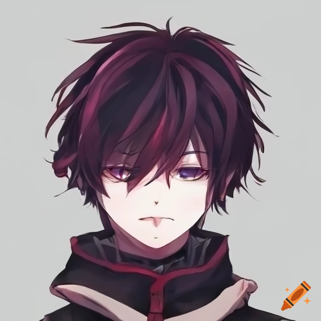 Anime Boy with a Smirk - 4k anime boy profile picture - Image