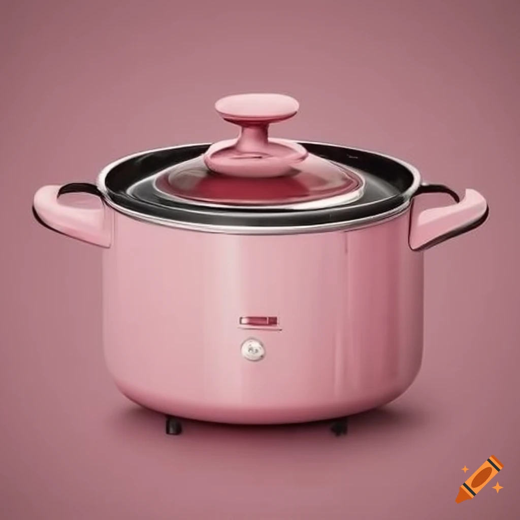 Elegant Pink Soup Cooker On Craiyon