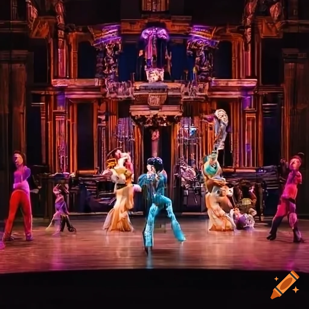 photo from Yugi-oh the musical on Broadway