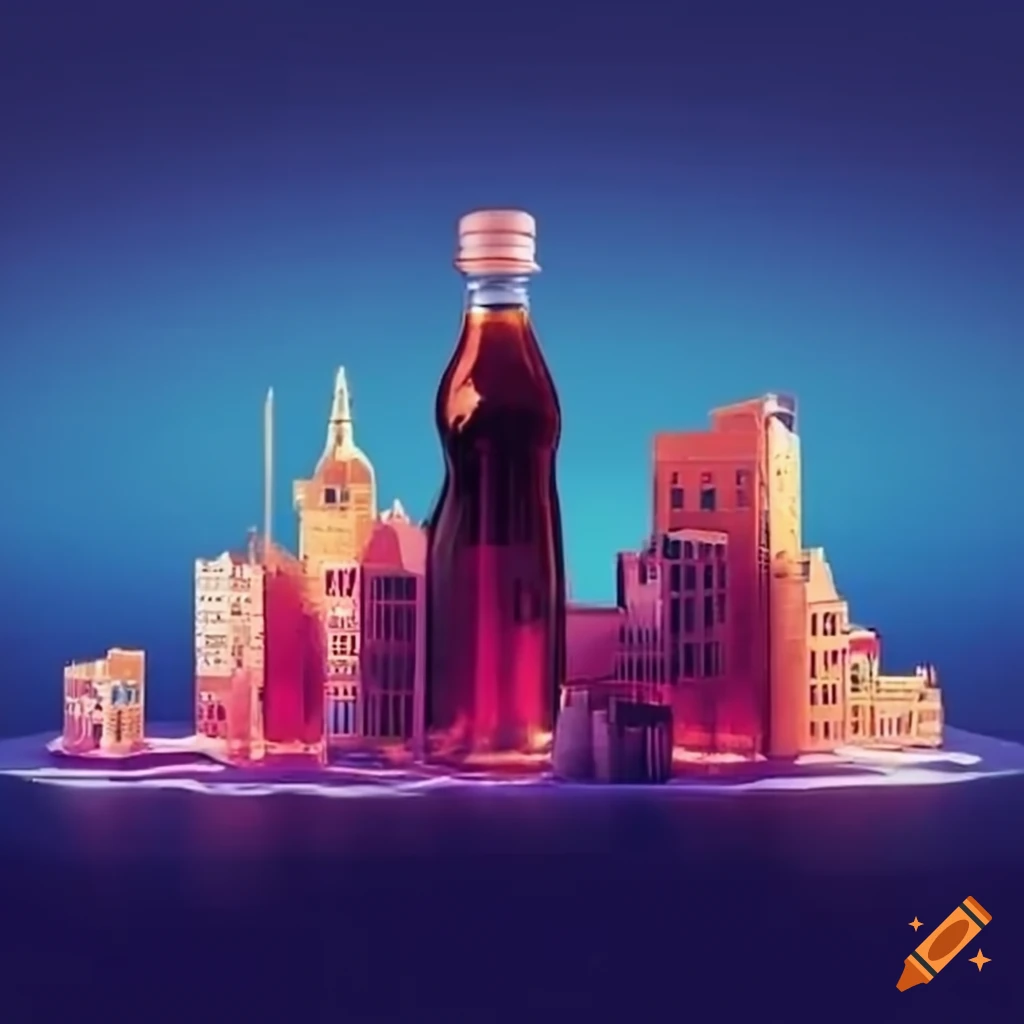 Syrup city artwork on Craiyon