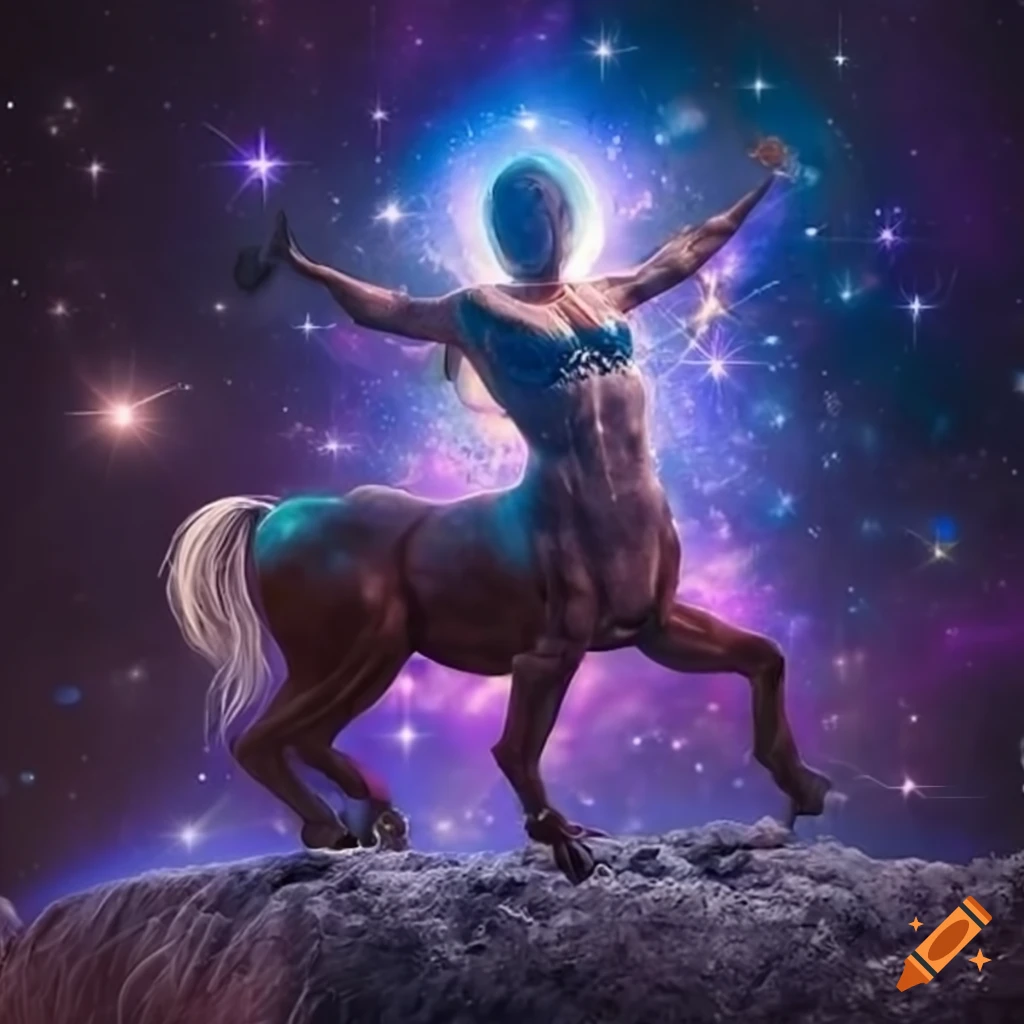 Artwork of a celestial centaur