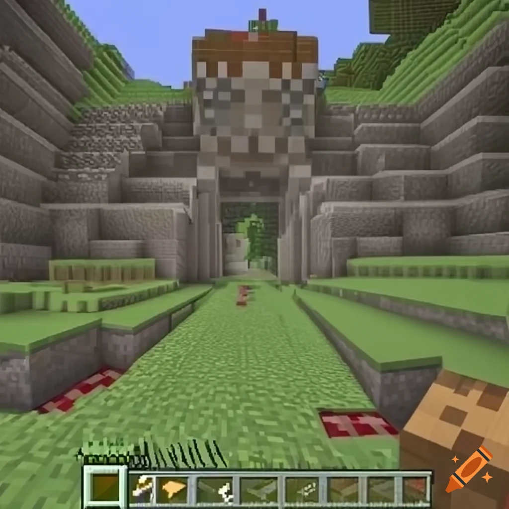 Screenshot of minecraft classic