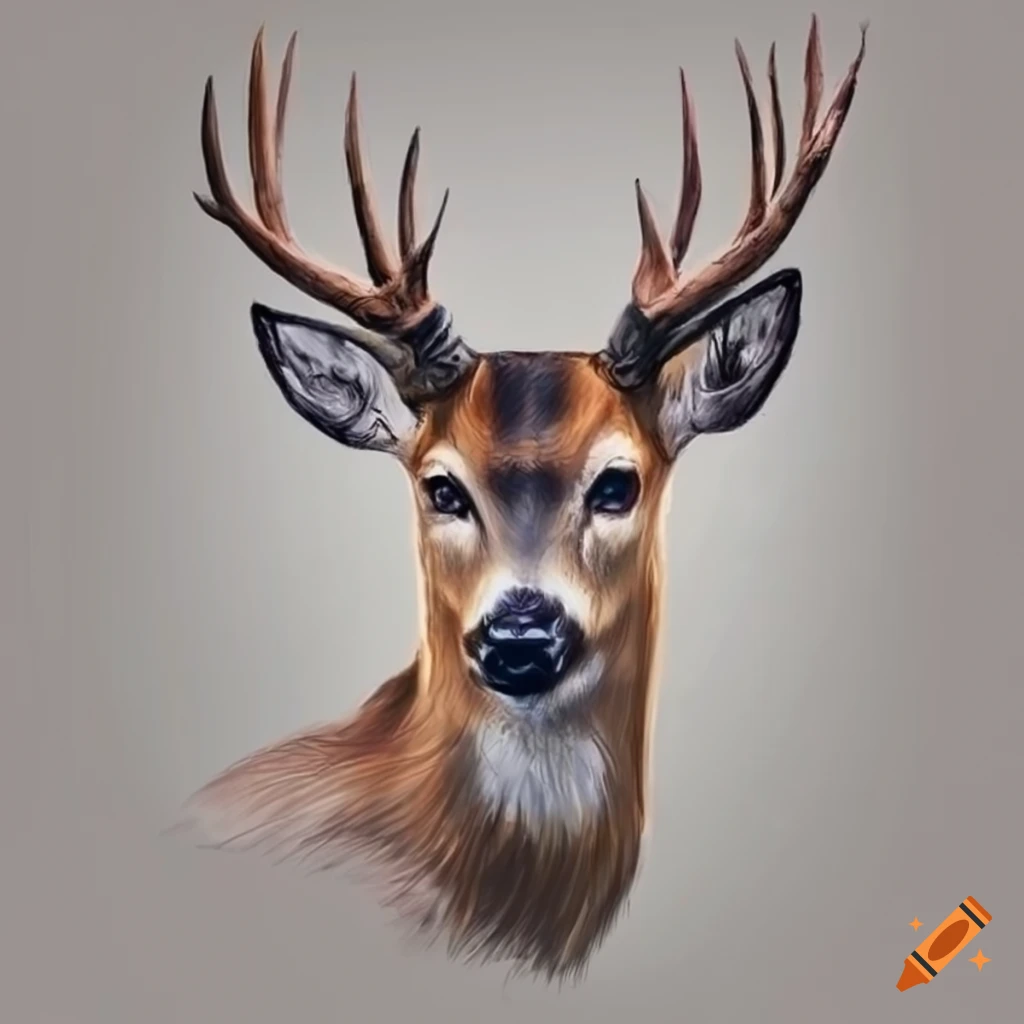 Being Drawing - Beautiful deer (pencil sketch) | Facebook