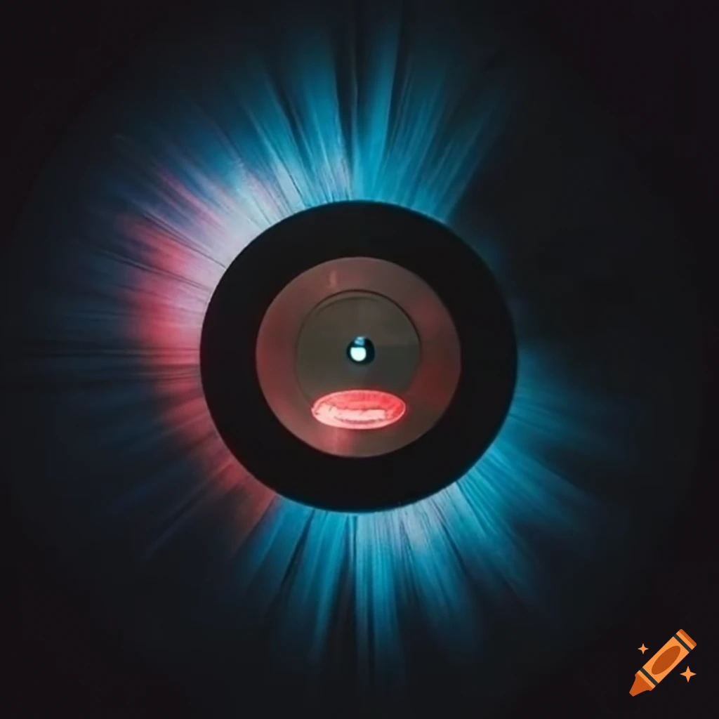 We are service delivery vinyl record logo