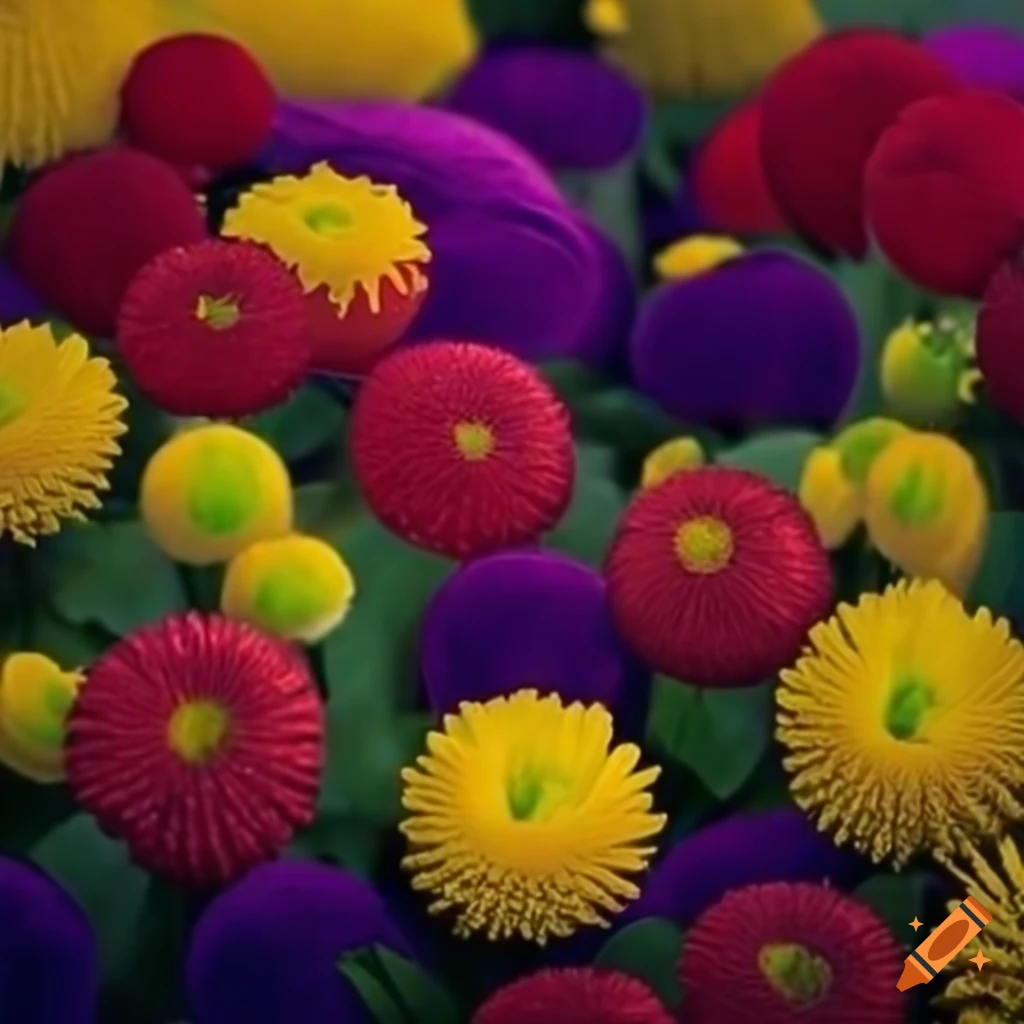 banner with beautiful flowers in nature
