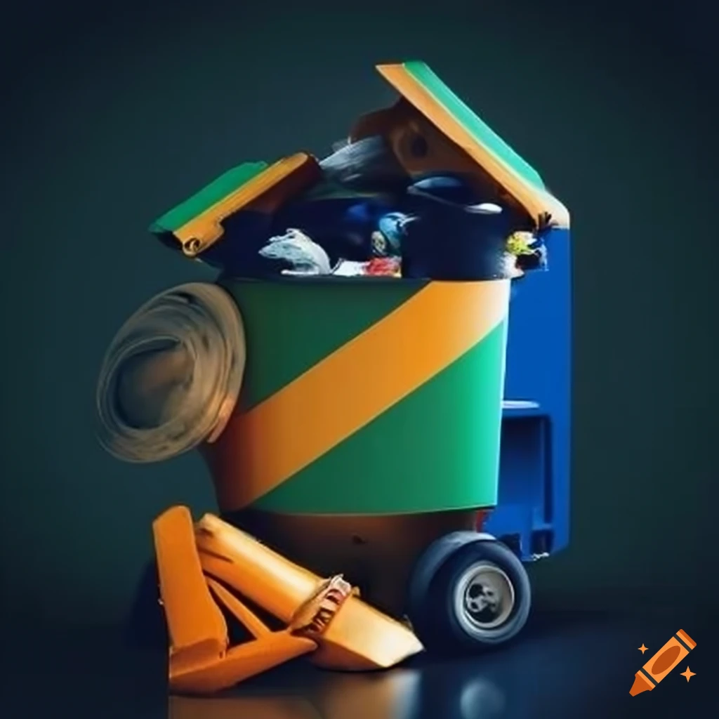 South African Waste Management On Craiyon