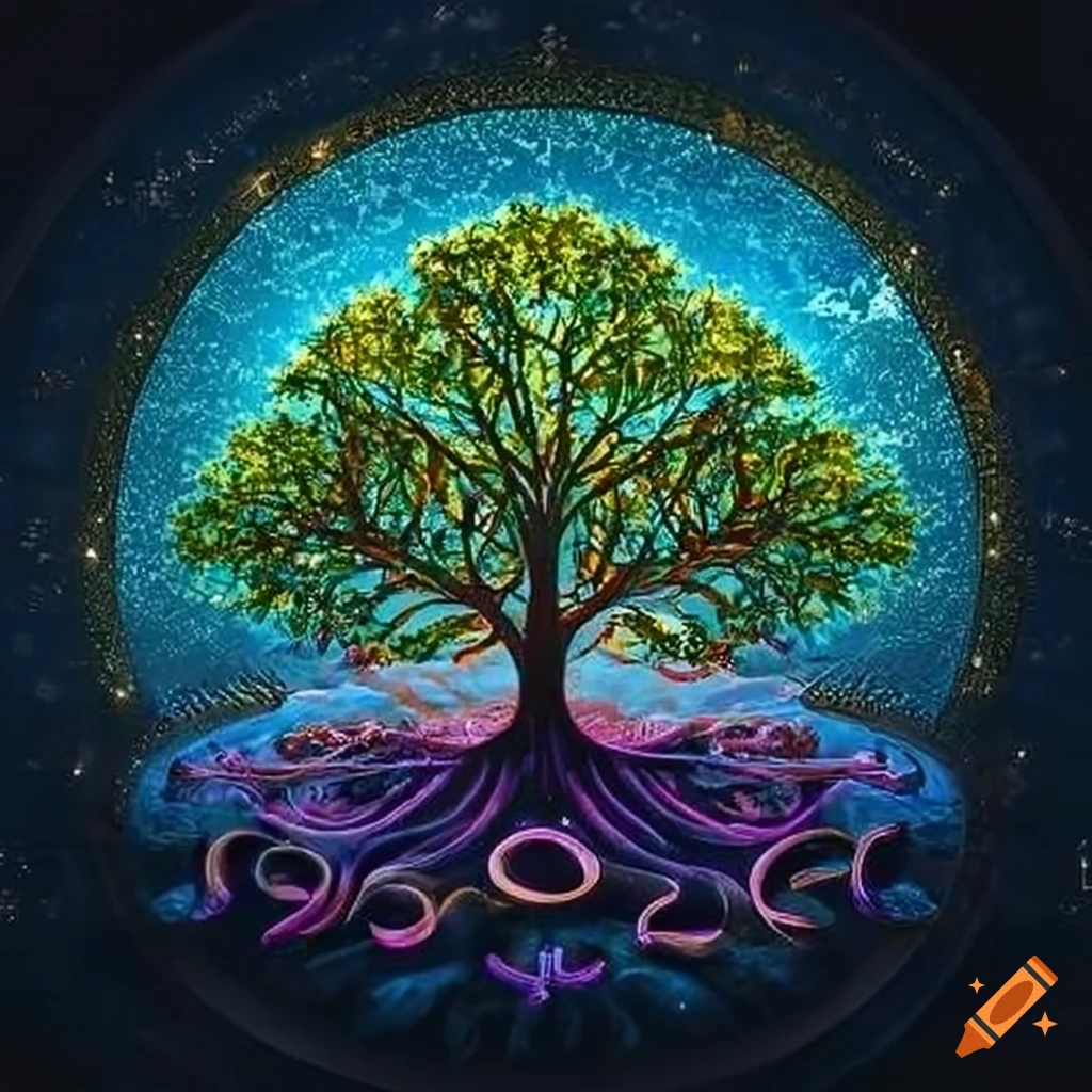 image-representing-the-tree-of-life-on-craiyon