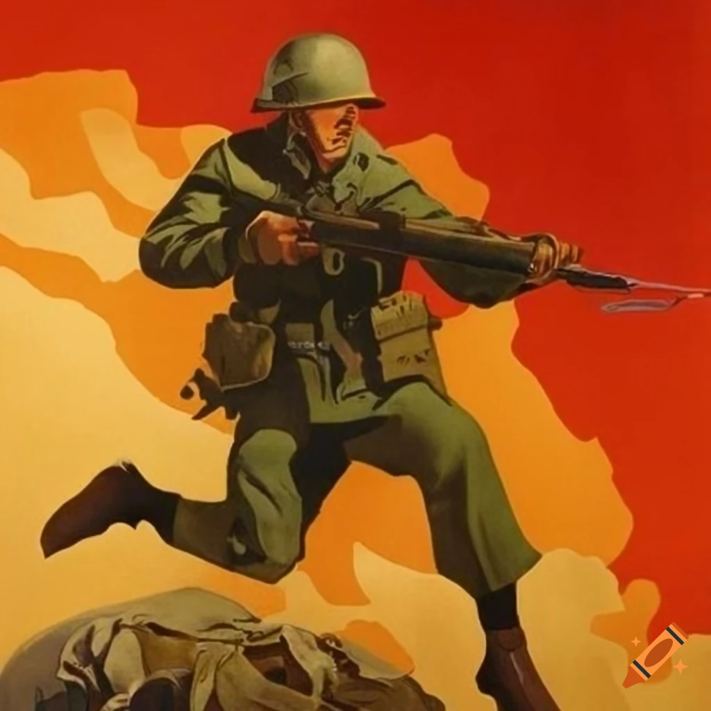 World war ii army propaganda poster