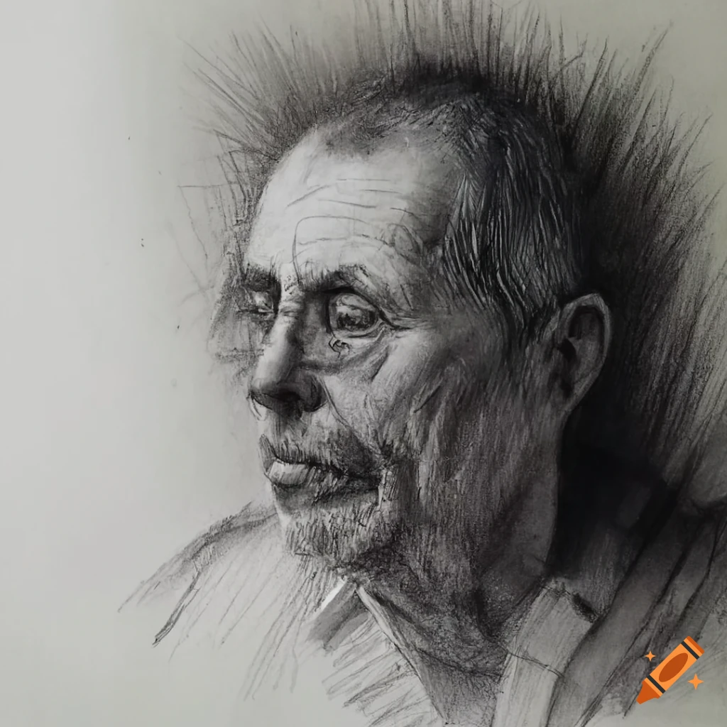 detailed pencil drawing by Safet Zec