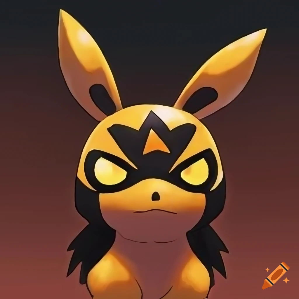 gold and black Pokémon