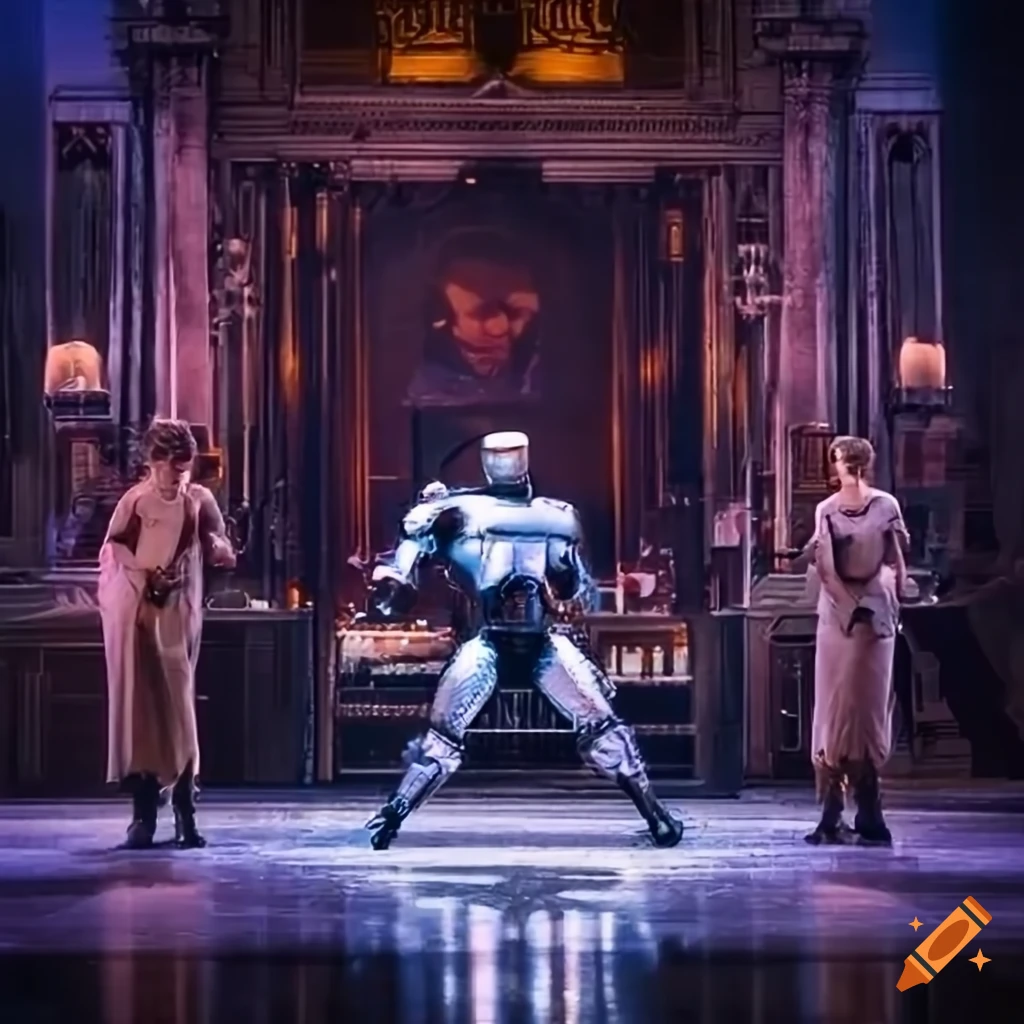 photo from Robocop the musical on Broadway